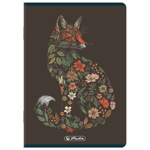 Zeszyt A5 60k kratka z marginesem PREMIUM FLORIMALS 400206285 HERLITZ