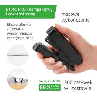 Zszywacz B10 FC czarny PRO RE-NEW 20k. No.10 NOVUS 020-1958