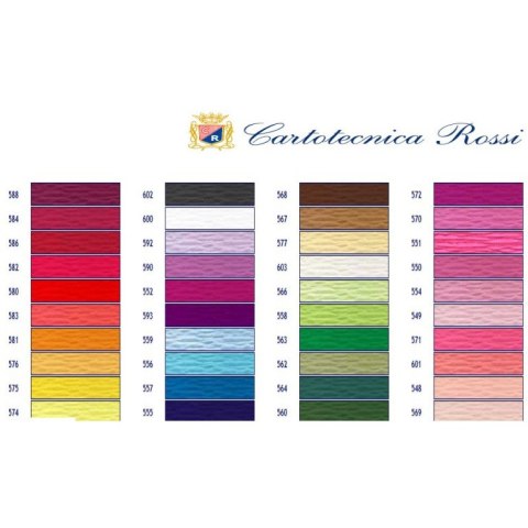 Bibuła karbowana, włoska gruba 180g jasnobiskupi 552 Cartotecnica Rossi