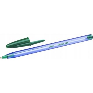 Długopis CRISTAL SOFT zielony 9212191 BIC