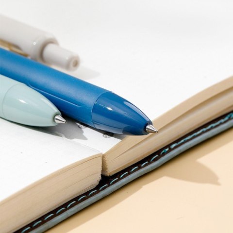 Długopis żelowy niebieski Linfini mix kolorów obudowy EG86-BL DELI