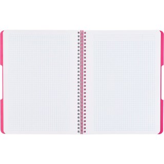 Kołozeszyt A5 80k kratka ECO PP COLORS mix kolorów 400198744 HERLITZ