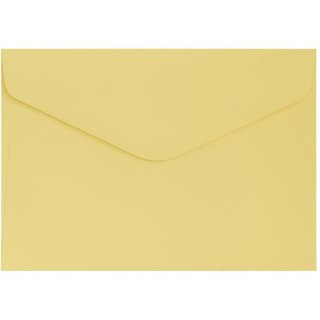 Koperta C6 gładki żółty satynowany 130g. (10szt.) 280237 Galeria Papieru