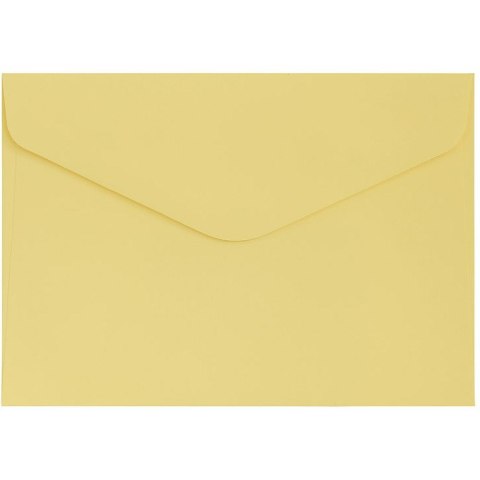 Koperta C6 gładki żółty satynowany 130g. (10szt.) 280237 Galeria Papieru