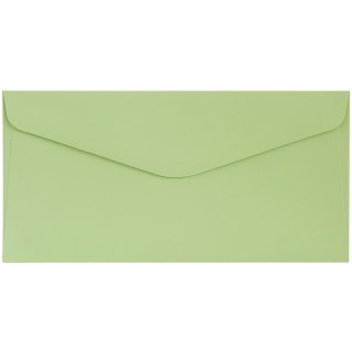 Koperta DL gładki jasnozielony satynowany 120g. (10szt.) 280133 Galeria Papieru