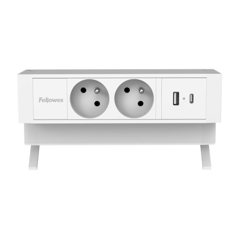 Listwa zasilająca 2m Power Desk Typ E czarna 100137185 FELLOWES