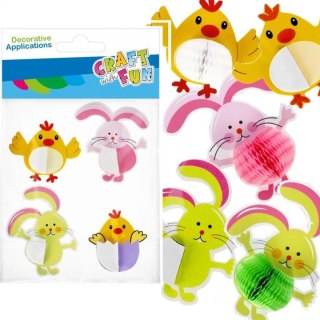 Naklejki wielkanocne 4szt. CRAFT WITH FUN 531799