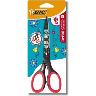 Nożyczki COMFORT DECOR 16cm blister 9262822 BIC
