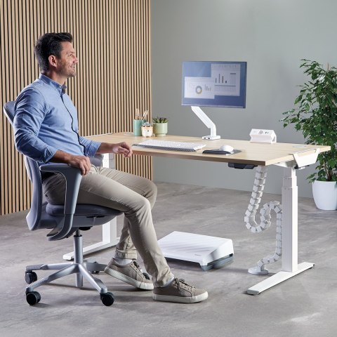 Organizer zabezbieczający kable ( osłona) biały CableSpine 100136872 FELLOWES