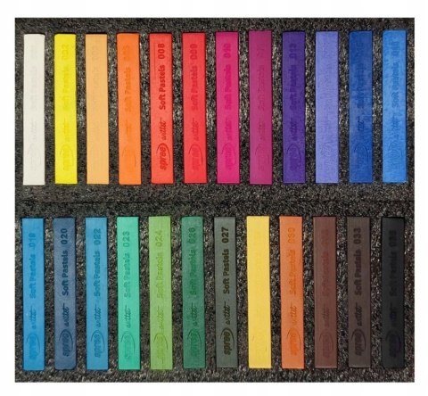 Pastele suche extra fine 24 kolory SPREE artist PAS-550440-00101