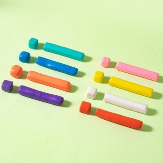 Plastelina 8 kolorów - zestaw z foremkami EH715 DELI