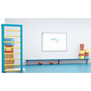 Tablica suchościeralna magnetyczna 170x100cm biała rama aluminiowa MSTM170100.02.82.51 MEMOBE SMART