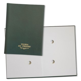 Teczka do podpisu 20k zielona 920-030 WARTA
