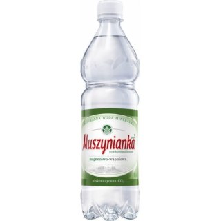Woda MUSZYNIANKA 0.6L (8szt) niskogazowana z kaucją