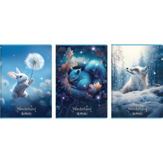 Zeszyt A4 32k kratka z marginesem WONDERLAND 400209629 HERLITZ