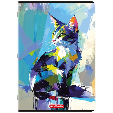 Zeszyt A4 60k linia z marginesem mix 400206364 HERLITZ