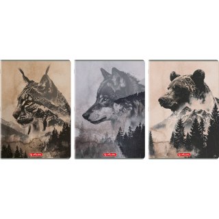 Zeszyt A4 80k kratka z marginesem WILD 400206433 HERLITZ