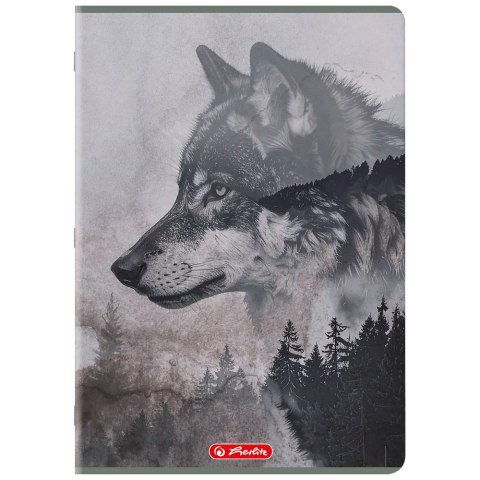 Zeszyt A4 80k kratka z marginesem WILD 400206433 HERLITZ