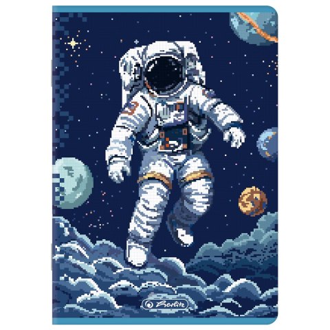 Zeszyt A5 16k kratka PIXEL FUN chłopięcy 400207497 HERLITZ