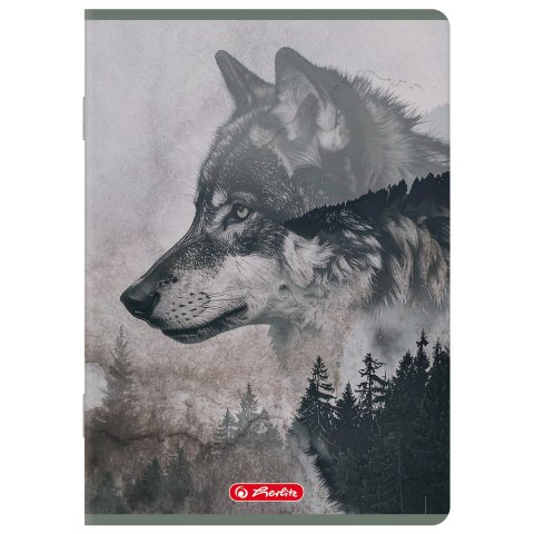 Zeszyt A5 60k kratka z marginesem WILD 400206388 HERLITZ