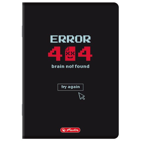 Zeszyt A5 60k kratka z marginesem mix 400206342 HERLITZ