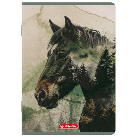 Zeszyt A5 60k linia z marginesem WILD 400206389 HERLITZ