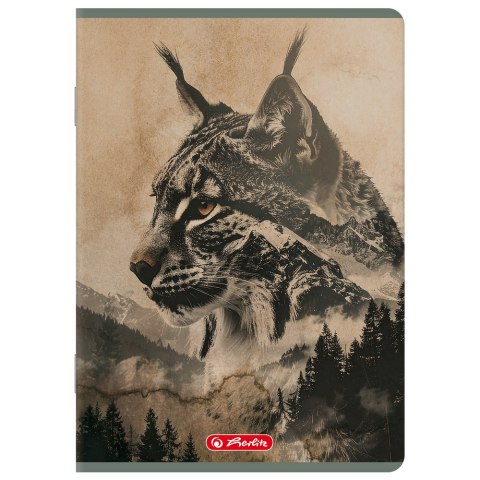 Zeszyt A5 60k linia z marginesem WILD 400206389 HERLITZ