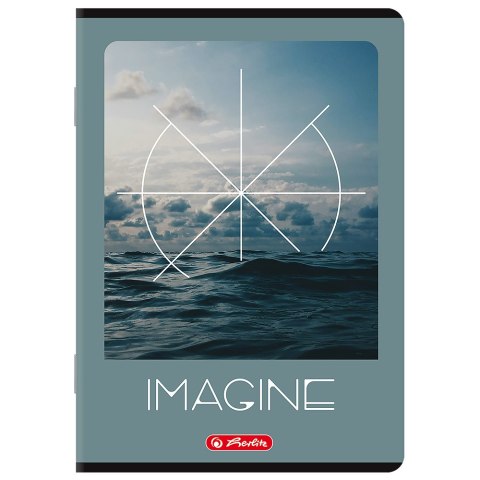 Zeszyt A5 60k linia z marginesem mix 400206346 HERLITZ