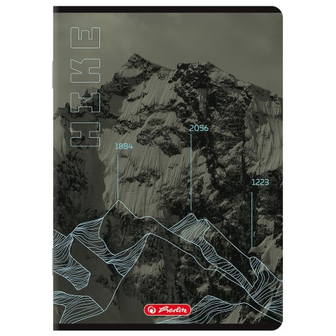 Zeszyt A5 80k kratka z marginesem mix 400206357 HERLITZ