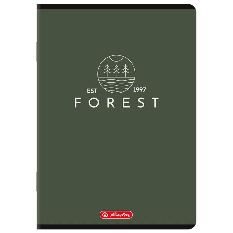 Zeszyt A5 80k kratka z marginesem mix 400206357 HERLITZ