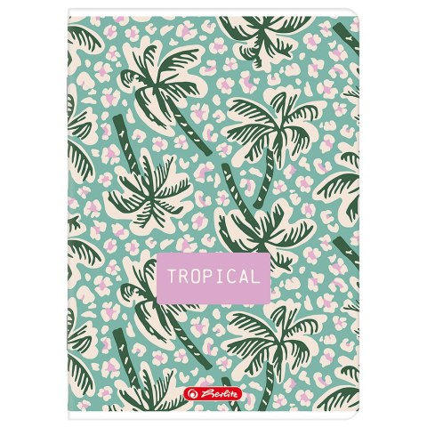 Zeszyt A5 96k kratka z marginesem mix 400206359 HERLITZ