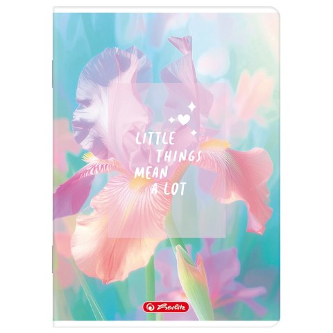 Zeszyt A5 96k kratka z marginesem mix 400206359 HERLITZ