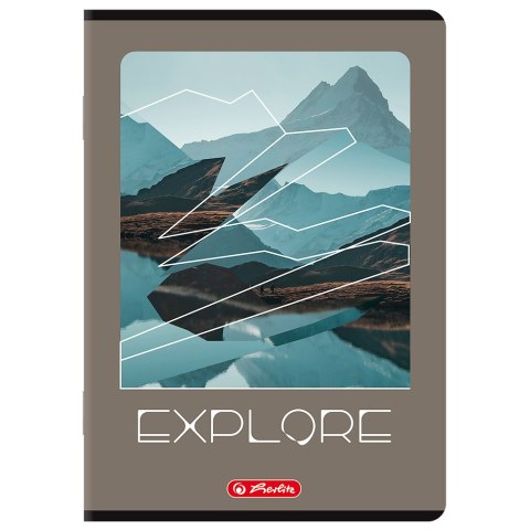 Zeszyt A5 96k kratka z marginesem mix 400206359 HERLITZ