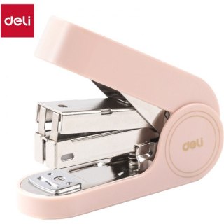 Zszywacz Linfini 25k różowy EM390P DELI