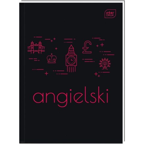 Brulion A5 80k kratka 70g Język Angielski INTERDRUK