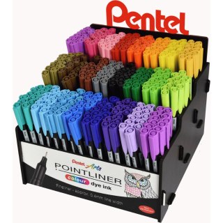 Cienkopisy POINTLINER COLOUR (288szt) DISPLAY S40 PENTEL