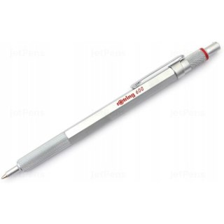 Długopis ROTRING 600 (M) Srebrna met. obudowa 2032578