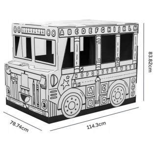 Domek do kolorowania AUTOBUS XXL 100130976 FELLOWES
