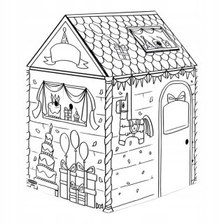 Domek do kolorowania URODZINY XL 100142505 FELLOWES