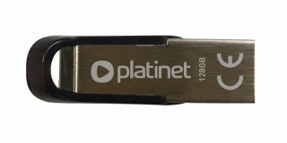 Pamięć USB-A 128GB PLATINET S-DEPO USB 2.0 metalowy wodoodporny PMFMS128
