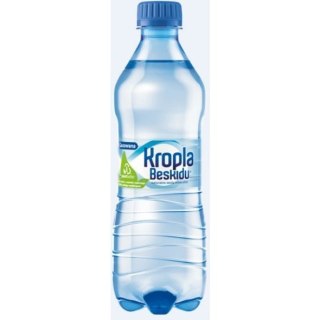 Woda KROPLA BESKIDU 0.5L (12szt) gazowana butelka PET z kaucją