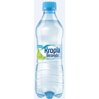Woda KROPLA BESKIDU 0.5L (12szt) niegazowana butelka PET z kaucją