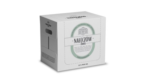 Woda mineralna NAŁĘCZÓW ZDRÓJ 0.5L (12 sztuk) niegazowana w szkle bez kaucji