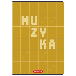 Zeszyt A4 16k pieciolinia MUZYKA pionowy 400206360 HERLITZ