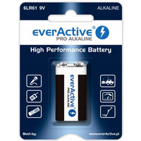 Bateria EVERACTIVE Pro Alkaline 9V/6LR61 alkaliczna blister
