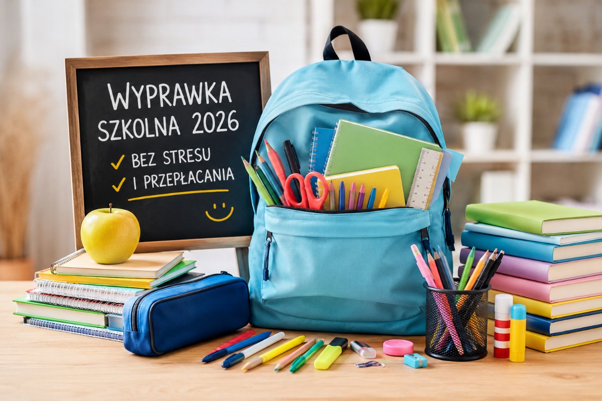 Wyprawka szkolna 2026 bez stresu i przepłacania: Kompletna lista niezbędnych artykułów dla ucznia